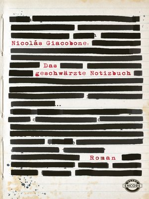 cover image of Das geschwärzte Notizbuch